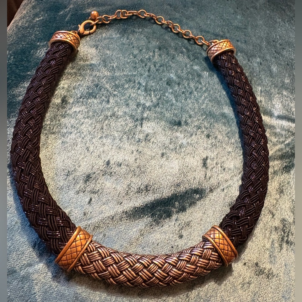 Chico’s Braided Rope Necklace - Picture 6 of 10